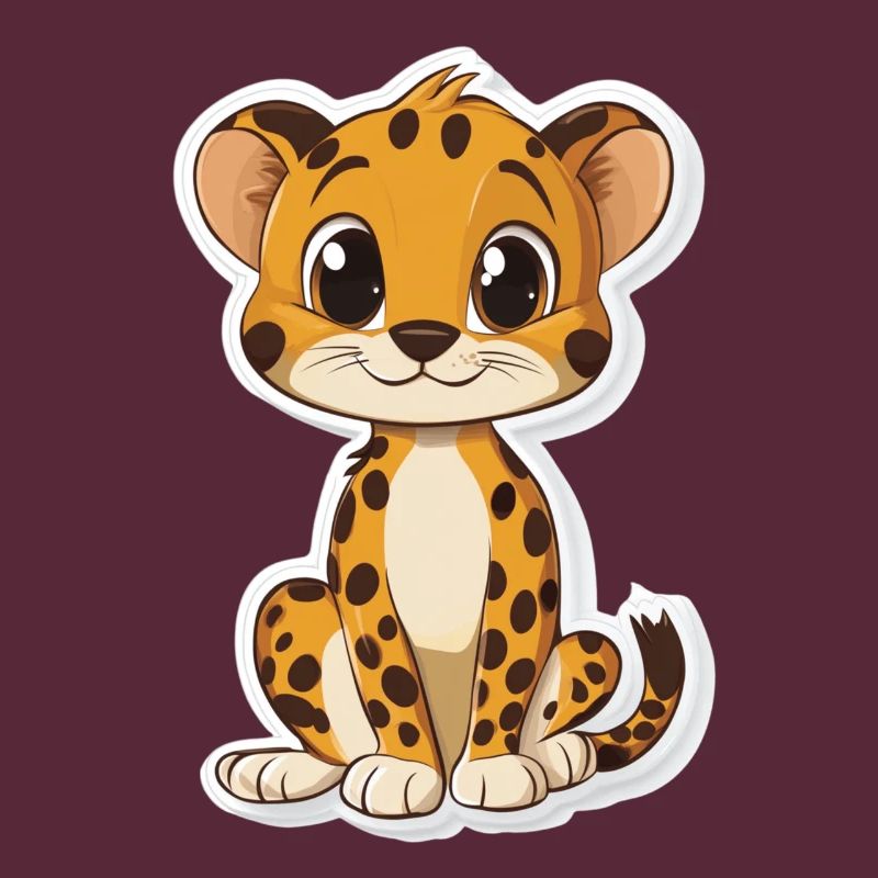Guépard mignon