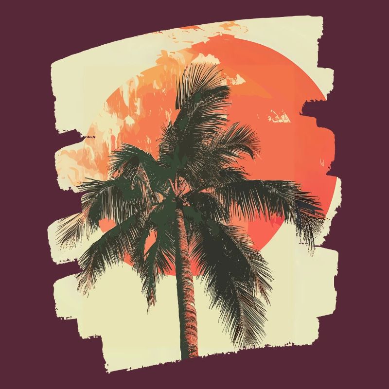 Palm Tree Sunset Summer