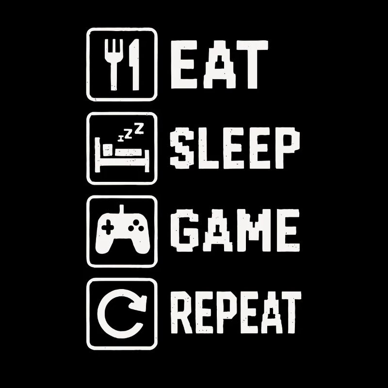 Manger dormir jeu Répéter