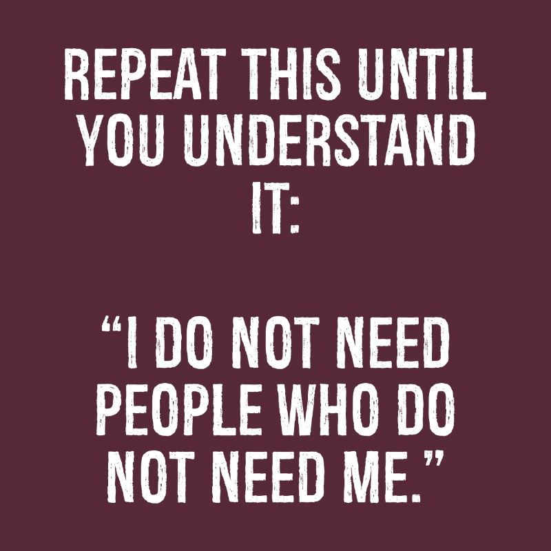 repeat this until you understand it I do not ne