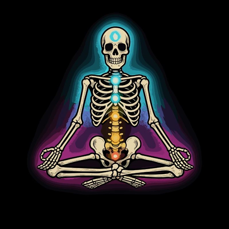 Skeleton Yoga - Chakra Pose
