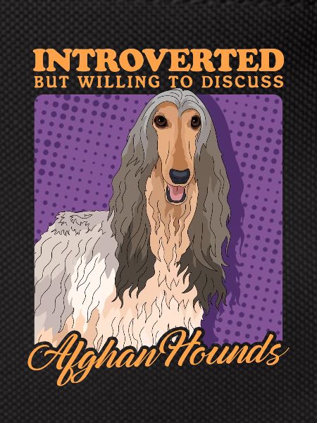 Afghan Greyhound Owner Gift