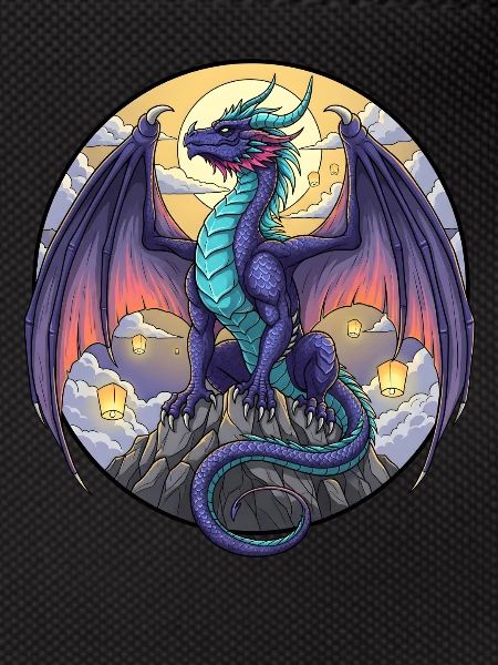 Dragon violet
