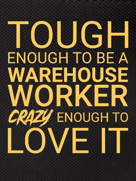 Warehouse Worker Crazy