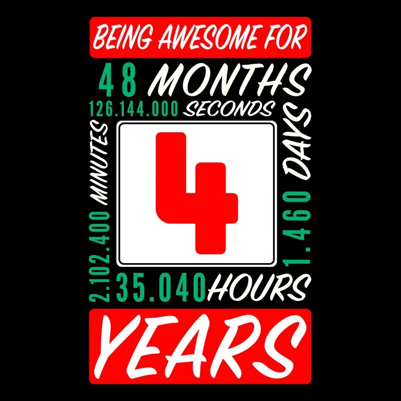 Enfants 4 Ans Anniversaire Mois Heures