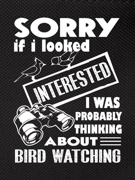 Thinking About Bird Watching