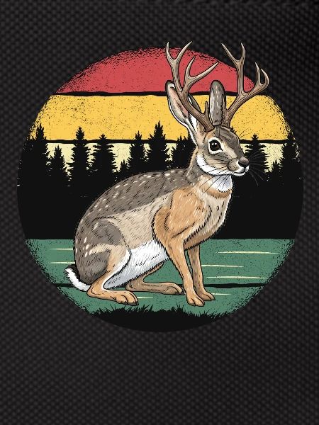 Retro Jackalope