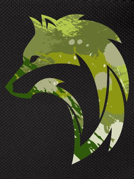 Wild Wolf Camouflage Pattern