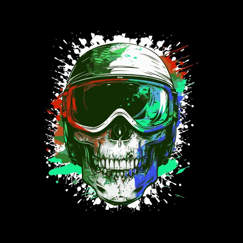 Ski Skull Ski Goggles