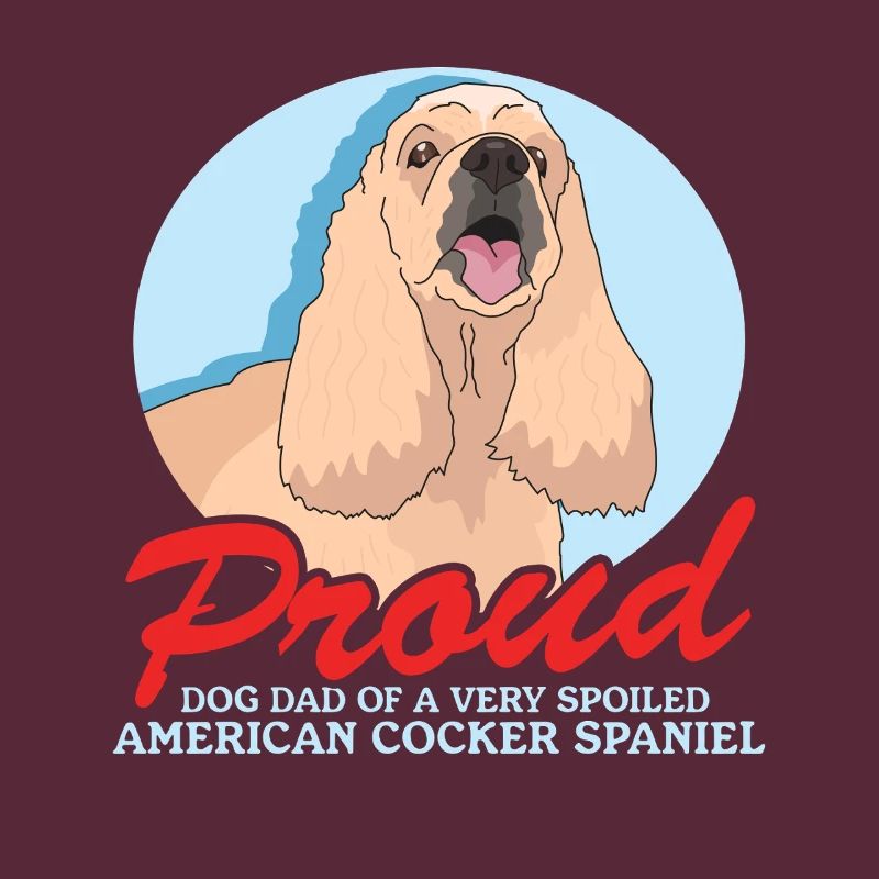 American Cocker Spaniel Dad Gift