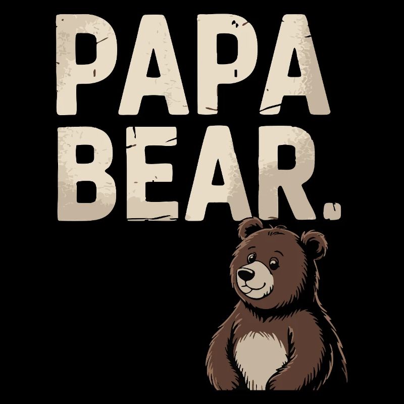 Papa Bear – Fun Design for Fathers