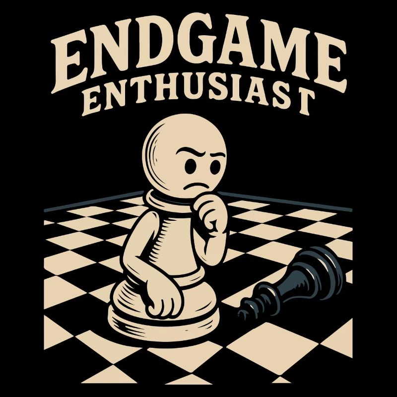 Endgame Enthusiast Chess Player Jeu de société