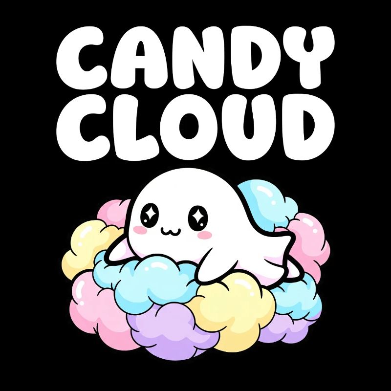 CANDY CLOUD - GHOST HALLOWEEN