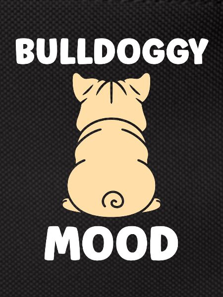 Calmed Mascot Dog Pattern