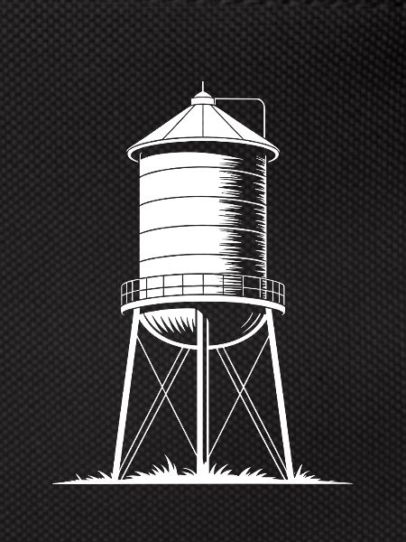 Water Tower Tank Elevated Potable