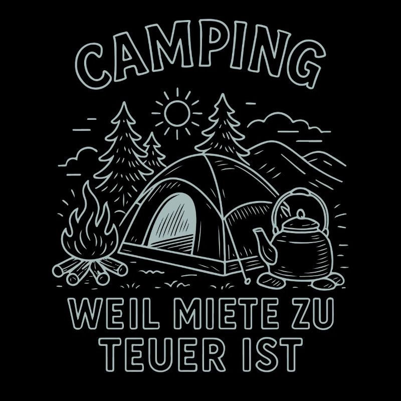 Camping Parce que le loyer est trop cher Aventure Nature