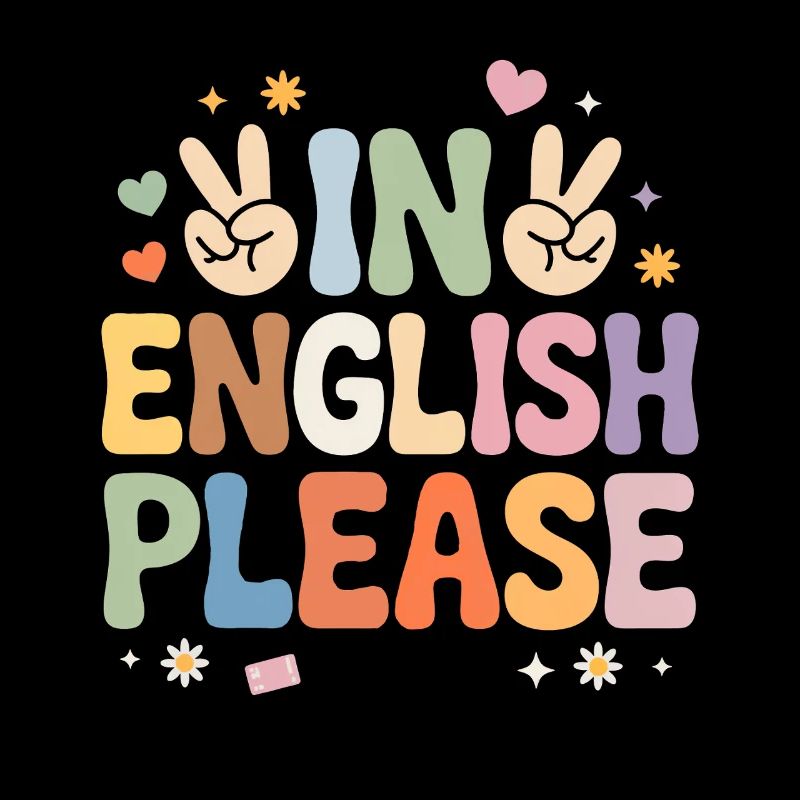 In English Please Englischlehrer Englischlehrerin