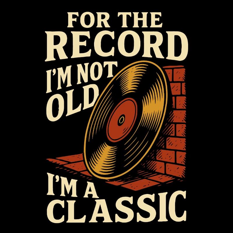 Für das Protokoll: Ich bin nicht alt, ich bin ein klassisches Vinyl