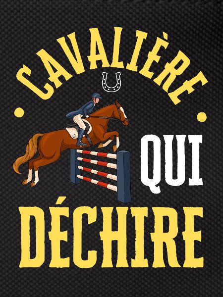 Cavalière qui Déchire - Saut D'obstacles