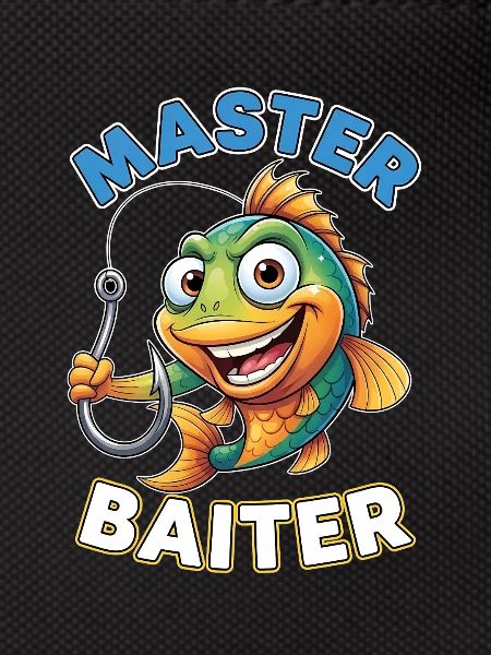 Master Baiter – Funny Angler Saying