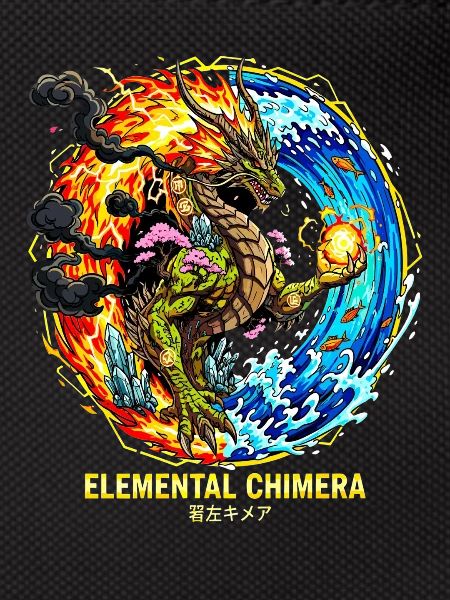 Elemental Chimera | Drache der 3 Elemente