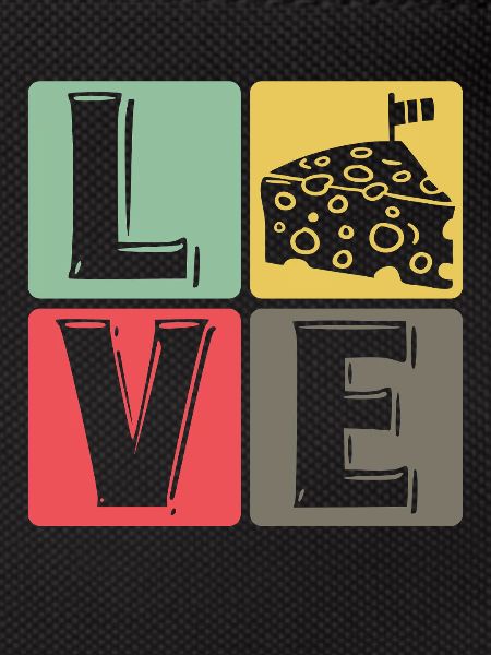 CheeseLove Pop Art Square