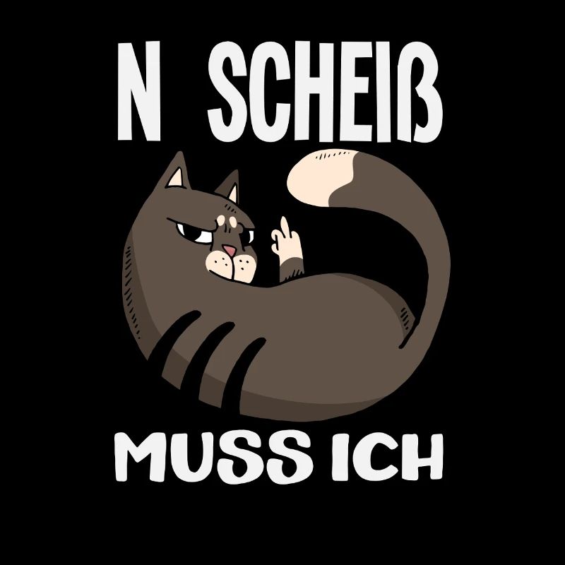 N Scheiß muss ich – Mittelfinger