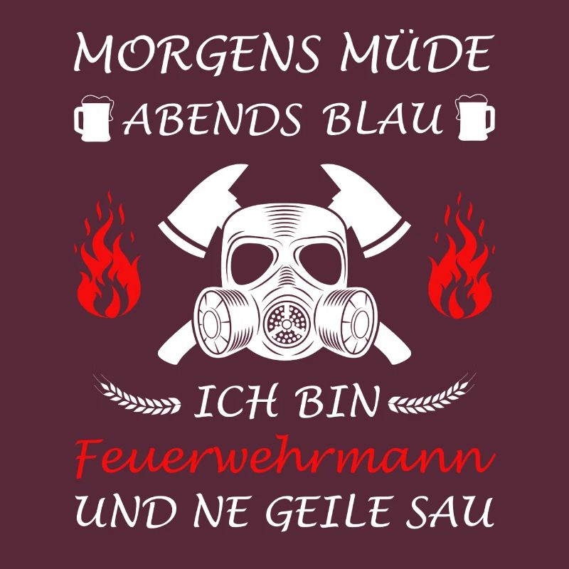Firefighter Fire Brigade Comrade Ffw Funny