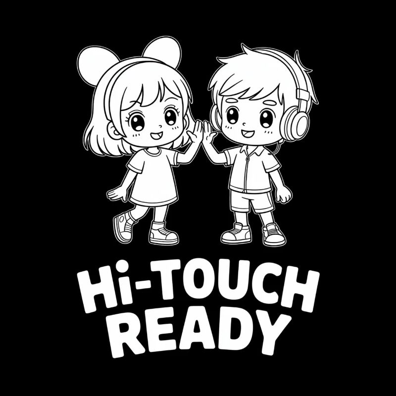 K-Pop Hi-Touch Drôle Corée Maknae