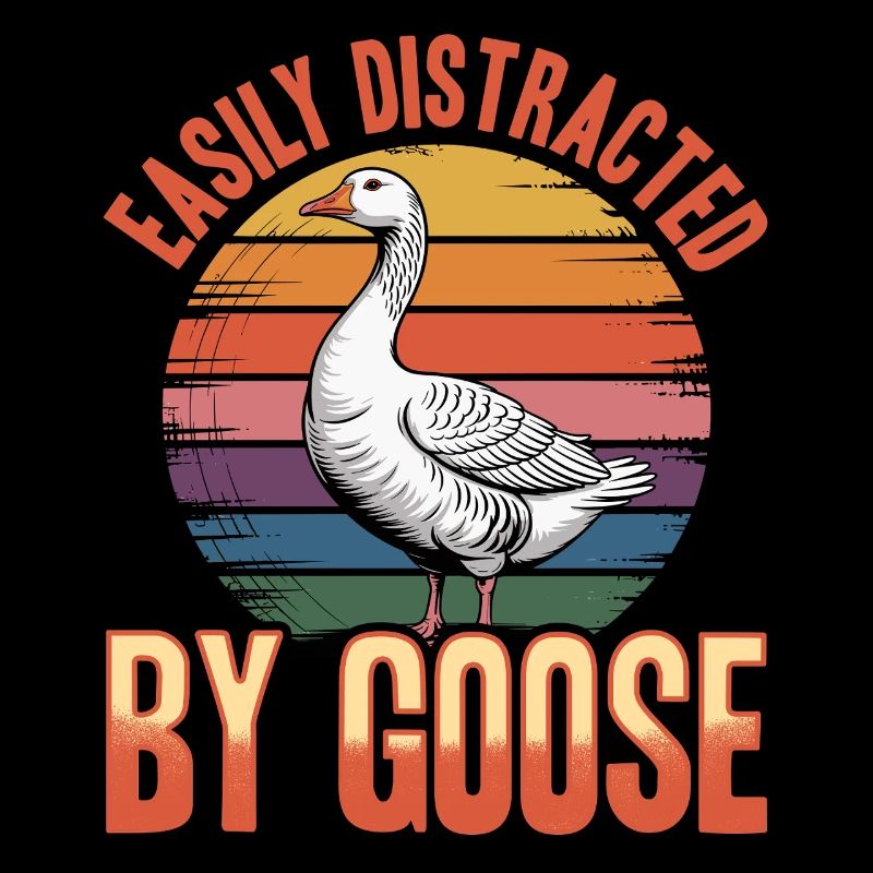 Funny Bird Goose