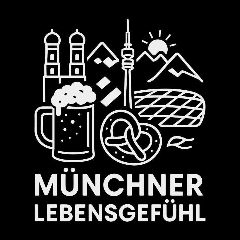 Münchner Lebensgefühl Motiv