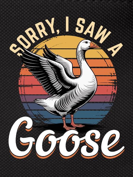 Funny Bird Goose
