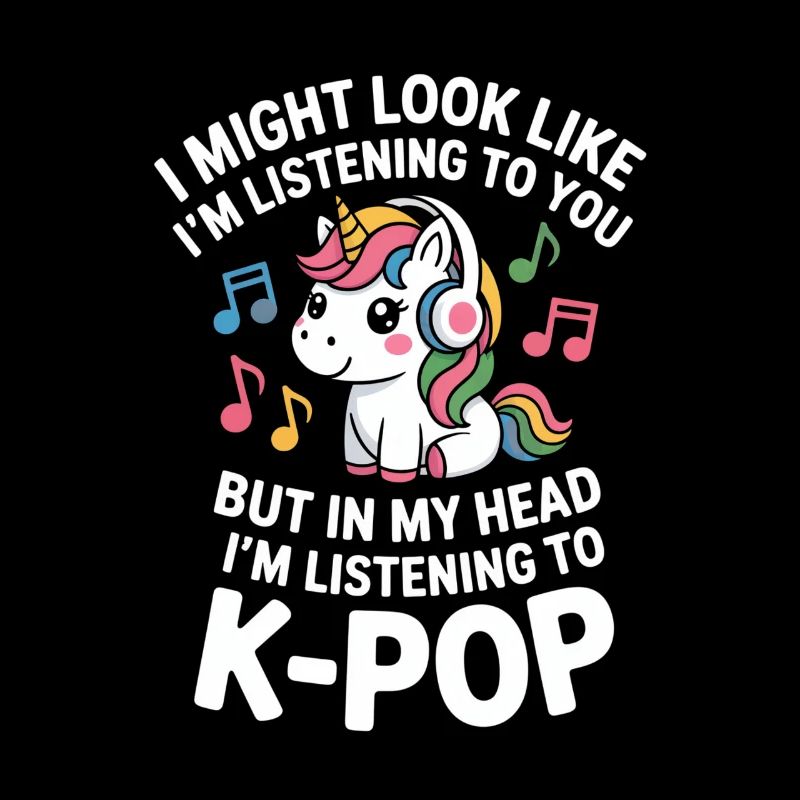 K-Pop Drôle Corée Musique Anime