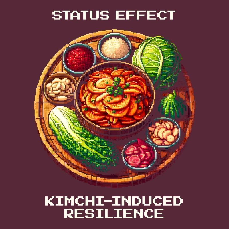 Effet de statut : Résistance au kimchi | Alimentation coréenne