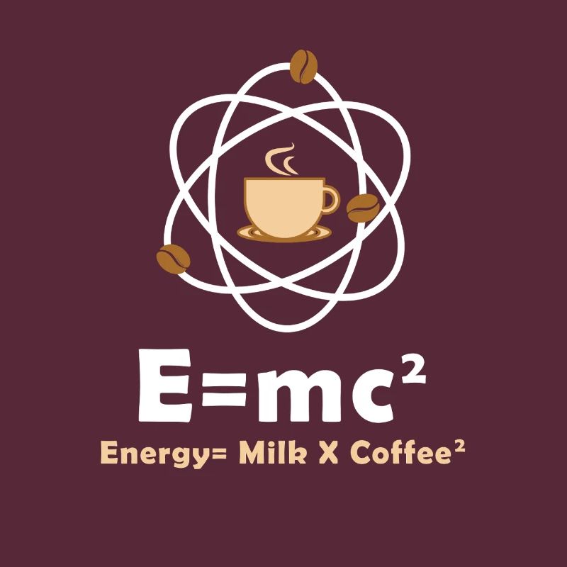 E=mc² Funny Physicist Saying Coffee Physics
