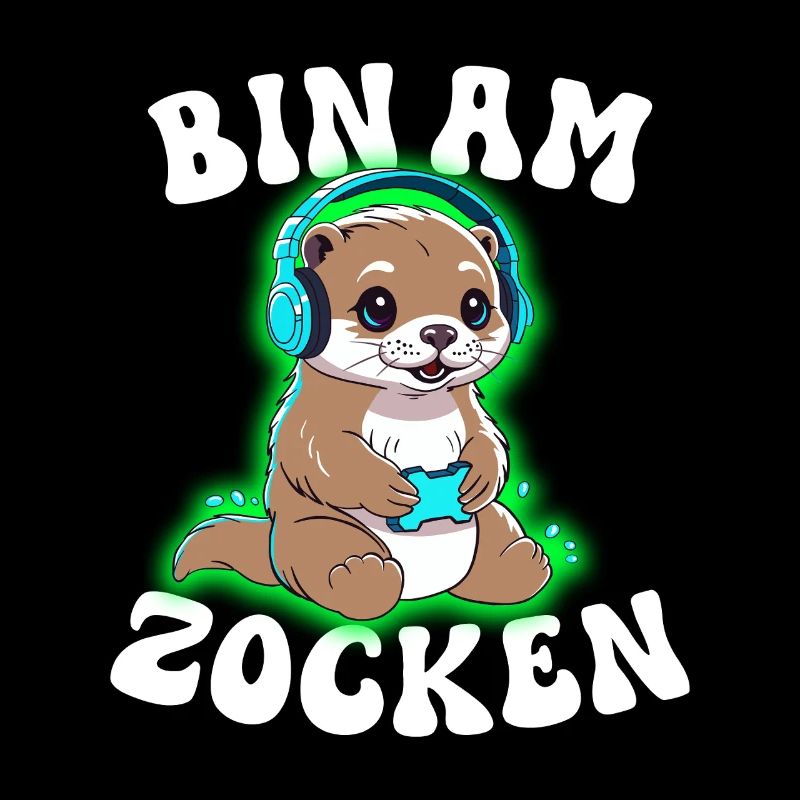 Bin am Zocken Otter
