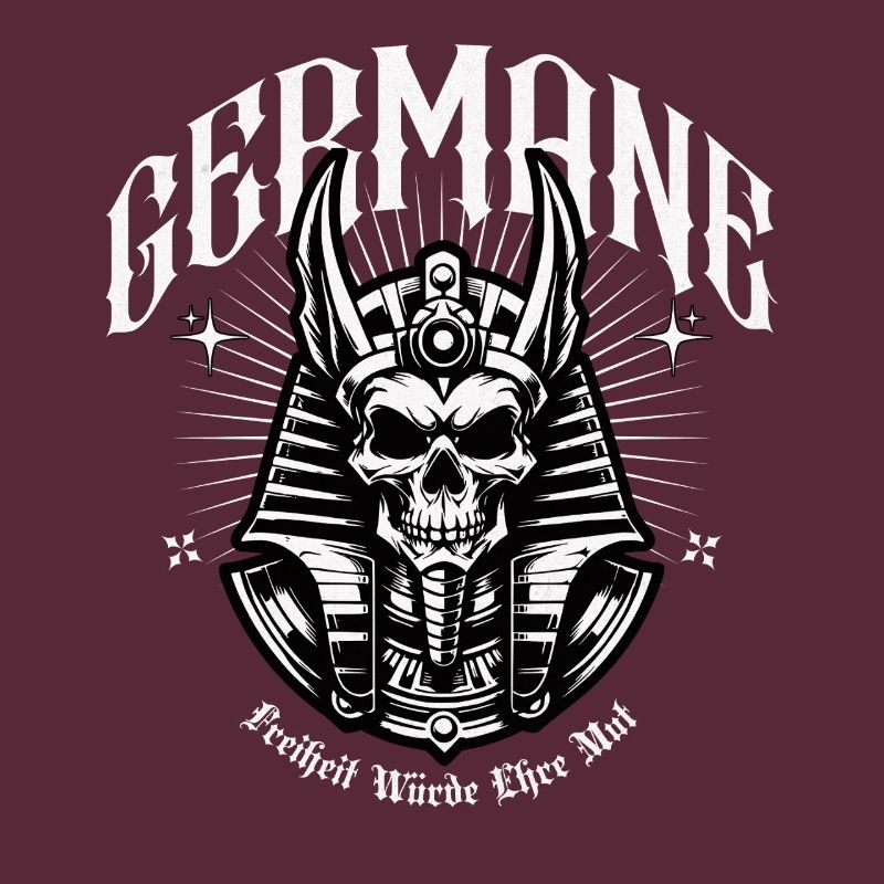 Crowns Skull Warrior Germanic