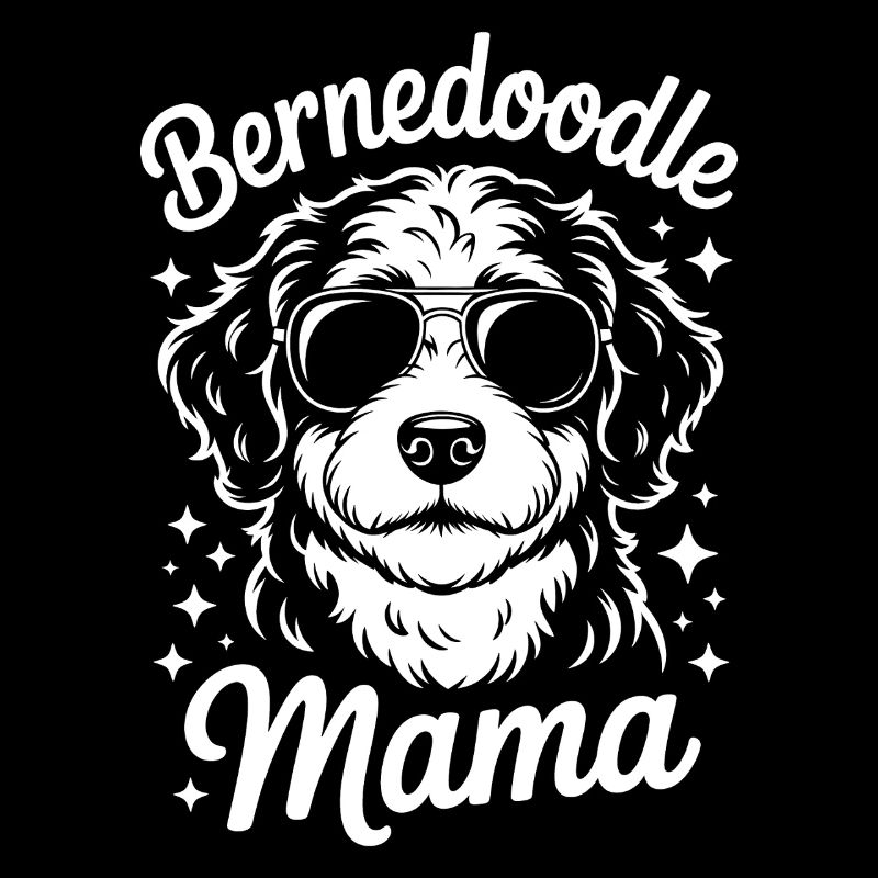 Bernedoodle Spruch Mama Witz Bernedoodle Geschenk