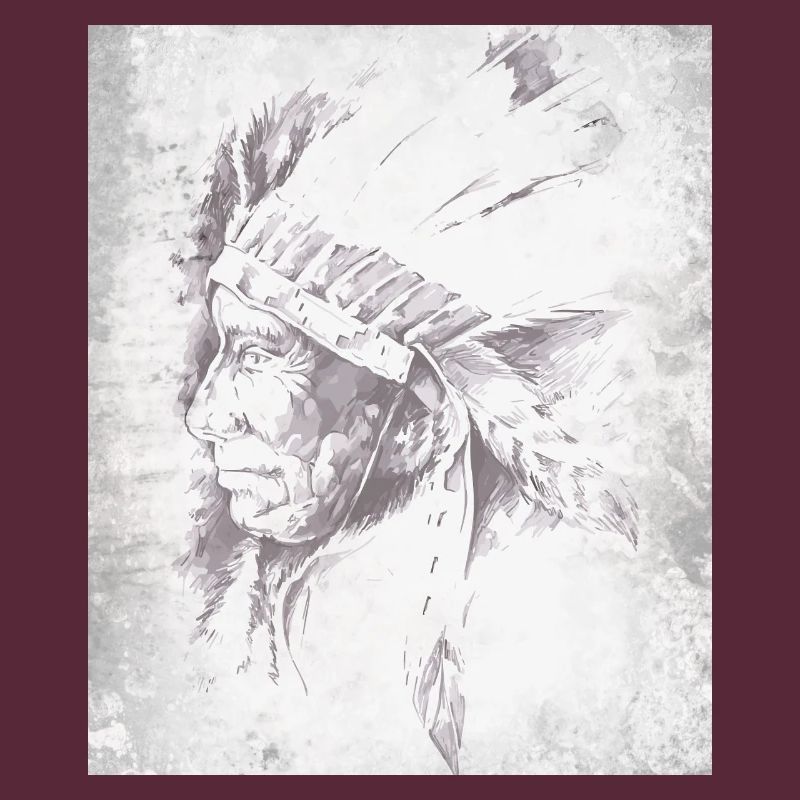 Native Grey Feather Chief