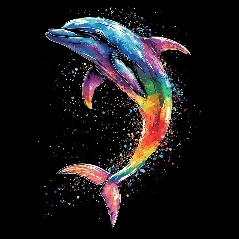 Dauphin Plongeur Dauphins Océan Dauphins mignons Dauphin