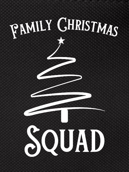 Family Christmas Tree Squad
