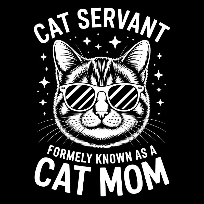 Katzen Spruch Mama Mutter Lustiges Katzen Geschenk