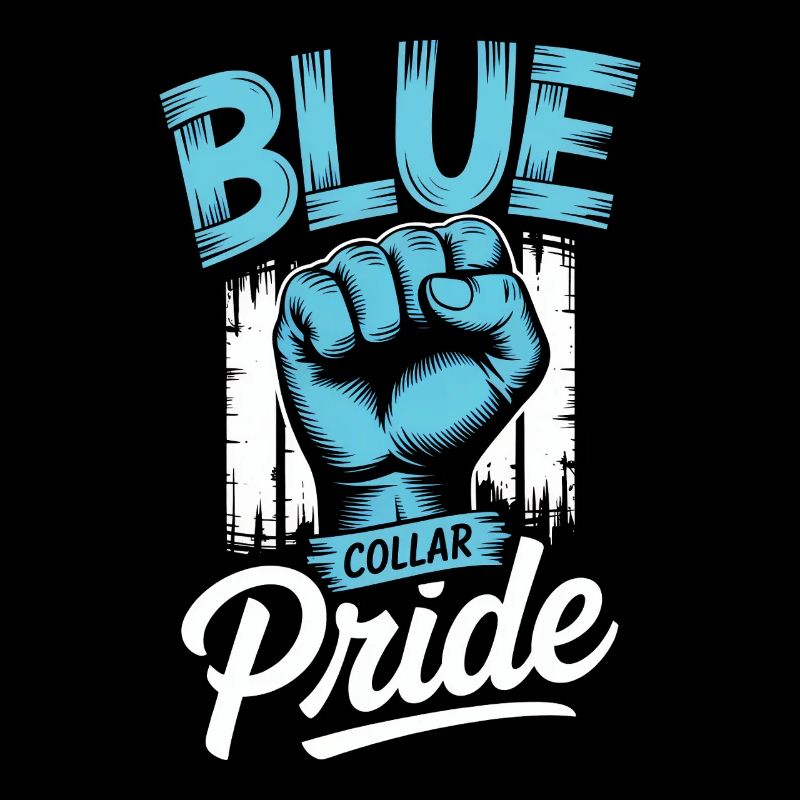 Blue Collar Arbeiter Handwerk Bauarbeiter