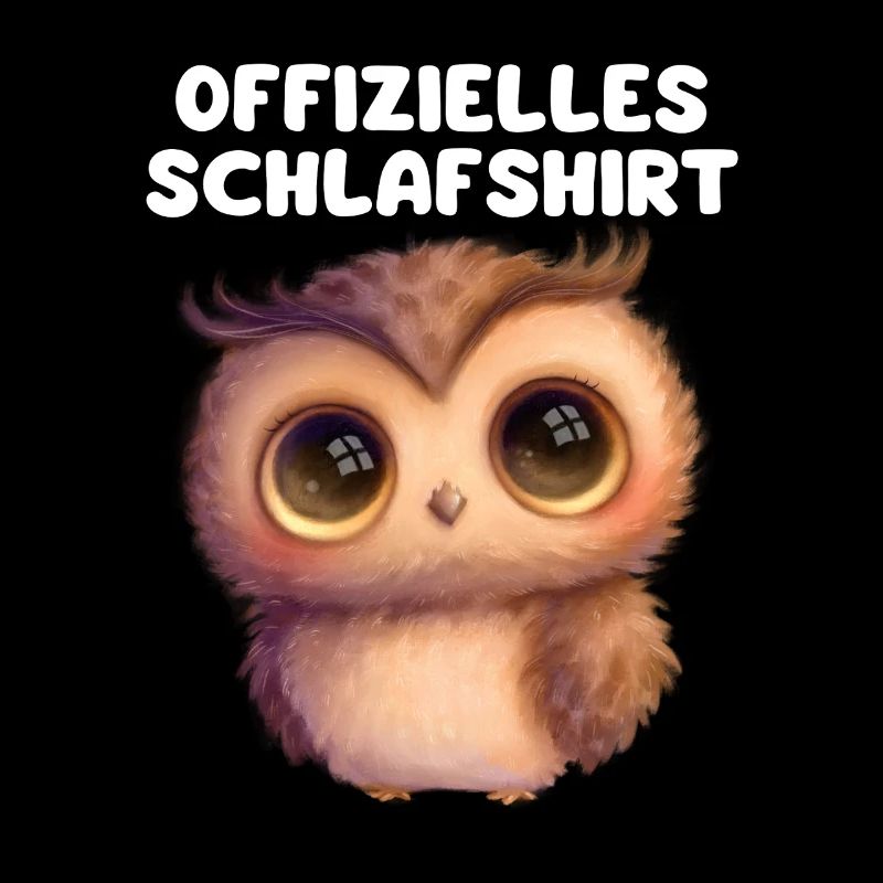 Kuschelige NachtEule Schlafshirt
