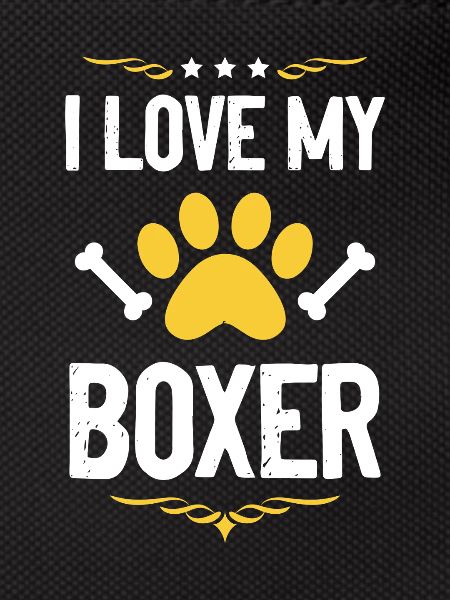 J’aime mon boxer – Paw & Bones