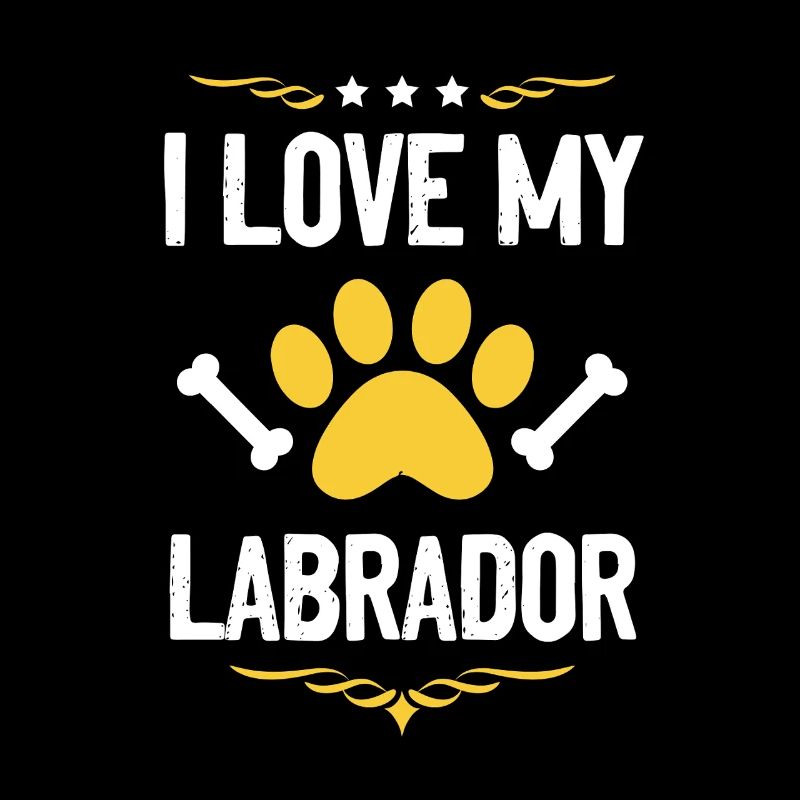 J’adore la patte de Labrador