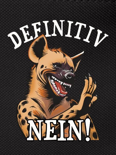 Definitiv Nein: Hyänen Statement