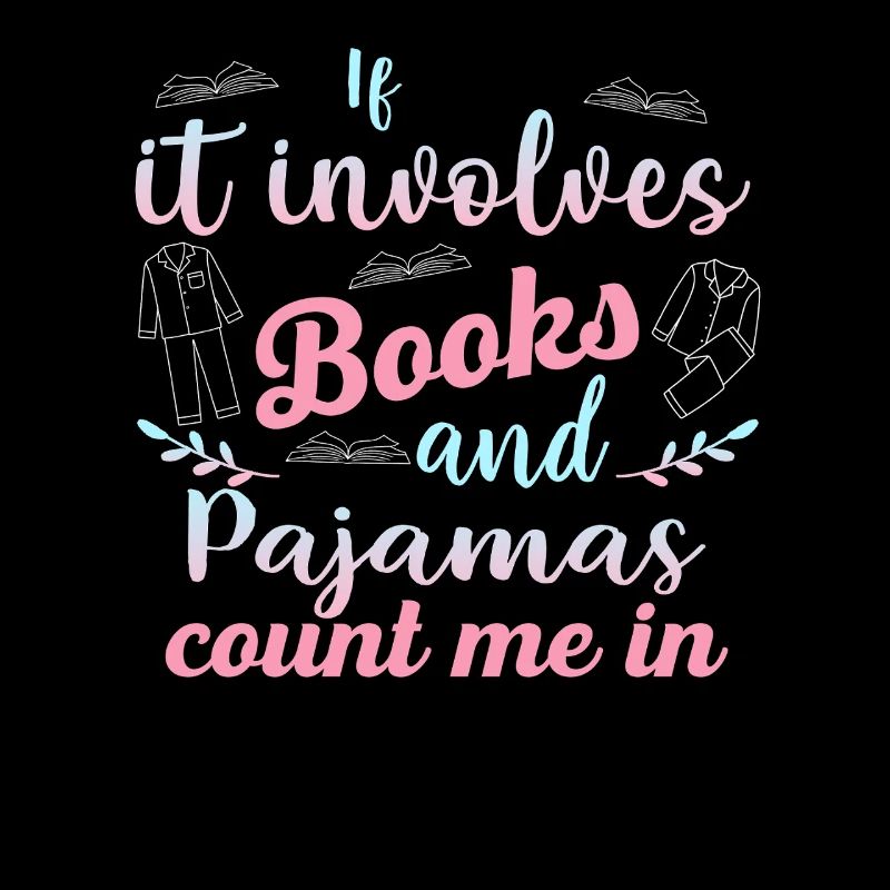Bücher & Pyjamas Pastell-Design