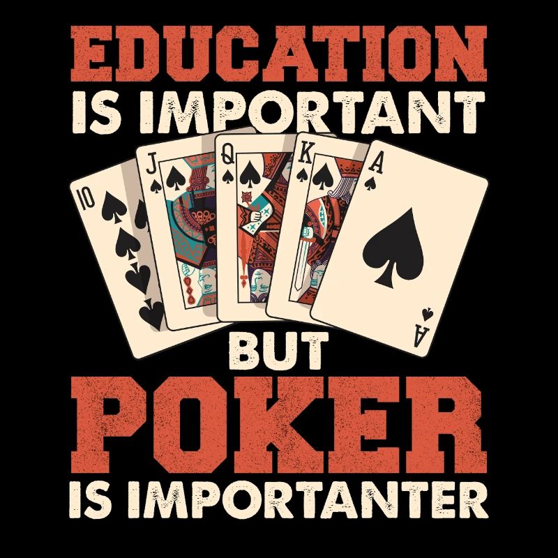 Education vs Poker Card Game Memes