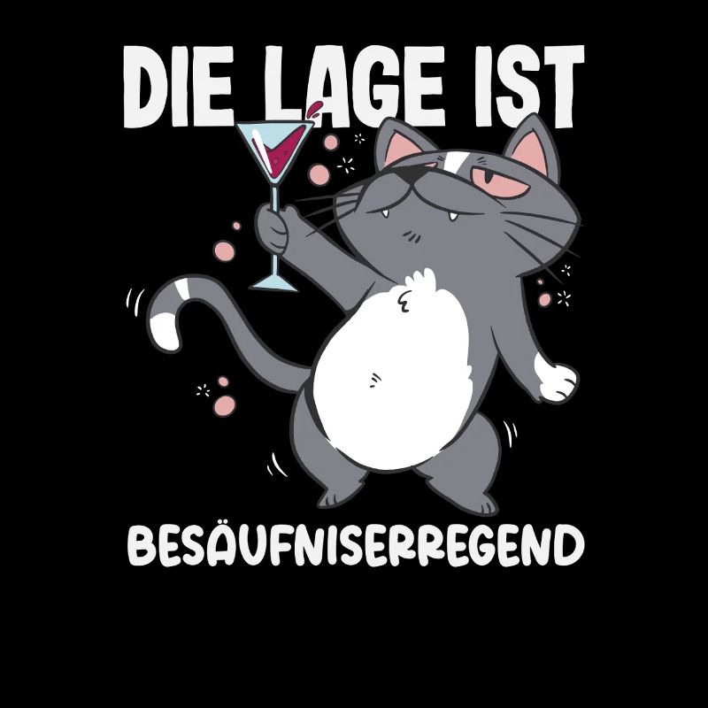 La situation est ivre, chat